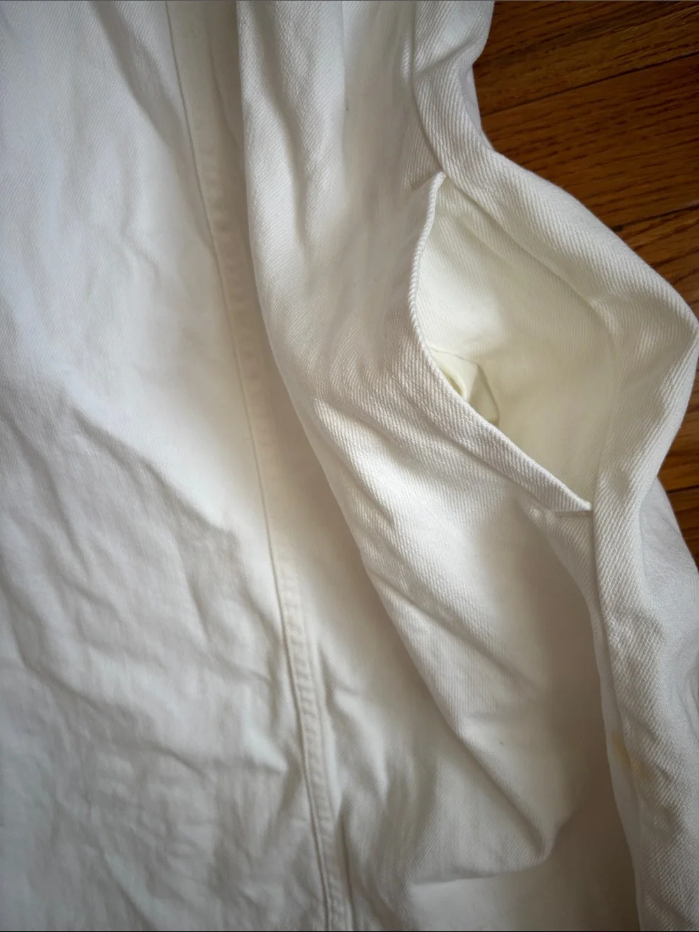J. Crew Cream Sleeveless Shift Dress